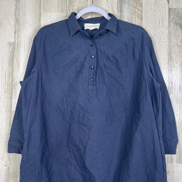 Pomander Place by Tuckernuck French Navy Blue Polly Dress - Picture 2 of 14